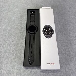 Samsung Galaxy Watch3 R840 45mm Stainless Steel Case with Leather Band